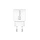 Element Φορτιστής Χωρίς Καλώδιο GaN με Θύρα USB-A και Θύρα USB-C 20W Power Delivery Λευκός (CH-100)