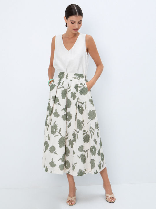 Midi Blumenrock Floral