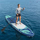 vidaXL Inflatable SUP Board with Length 3.35m Turquoise