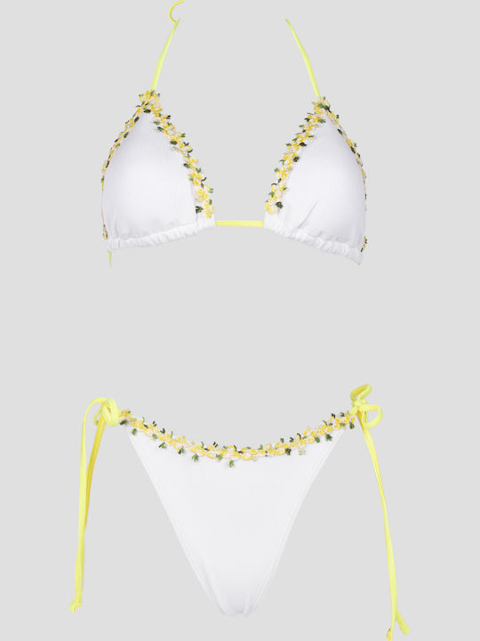 Decoro Bikini Set Triangle Yellow