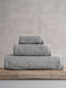 Rythmos Bath Towel Set 5 Pieces Essence Grey Weight 600gr/m²