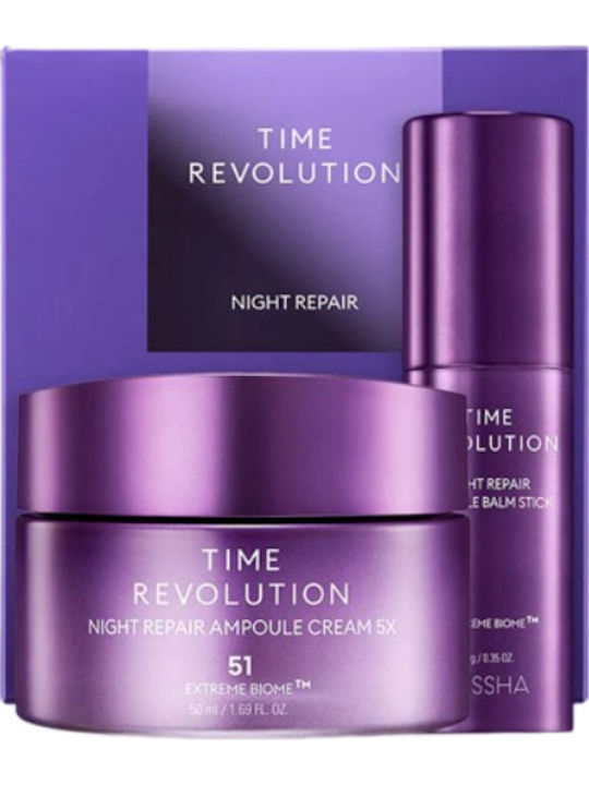 Time Skin Care Set for Moisturizing & Anti-ageing 2pcs
