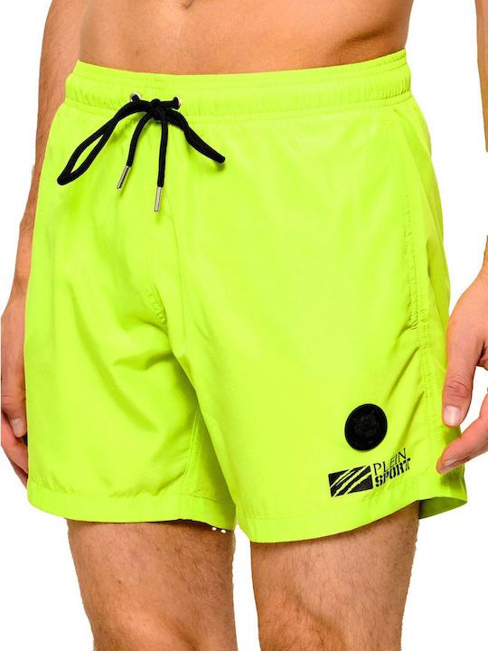 Plein Sport Herren-Bademode Kurze Hosen Gelbe