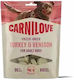 Carnilove Wet Dog Food with Turkey Deer and Meat Grain-Free 60gr