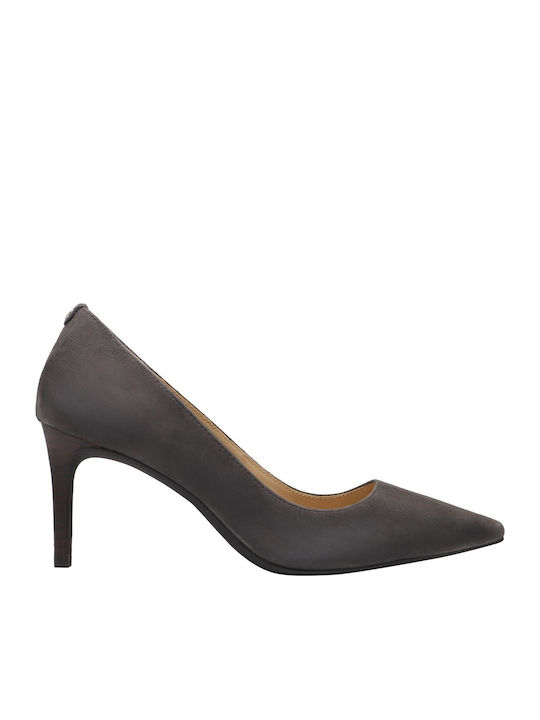 Michael Kors Suede Heels with Medium Heel Brown