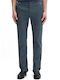 Pantaloni Bărbați Chino Elastic Slim Fit Dark Slate