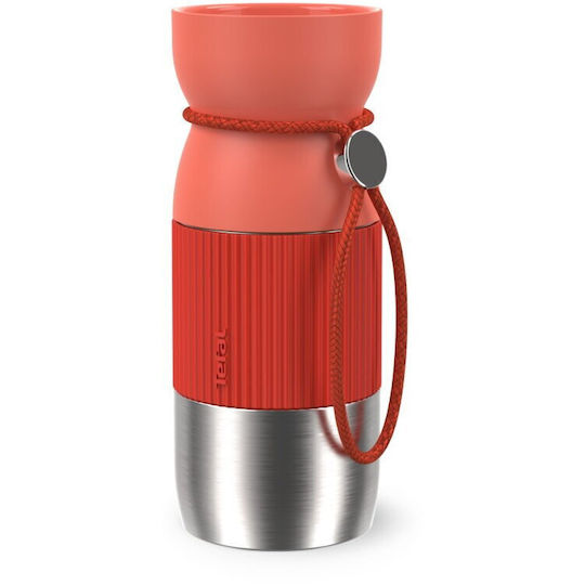 Tefal Pahar Termos Oțel Inoxidabil 360ml Silver & Orange