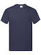 Fruit of the Loom Tricou Promoțional Unisex Albastru Marin Închis