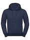 Russell Europe Ανδρικό Διαφημιστικό T-shirt Blue Melange