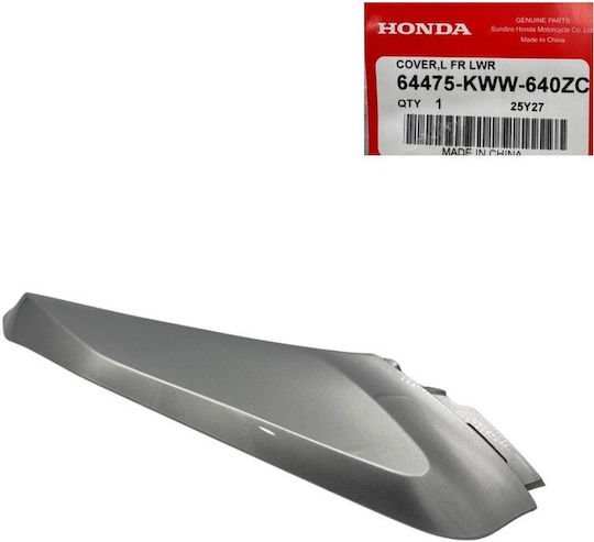 Left Front Cover Wave 110 Silver Nh411m Honda 64475-kww-640zc
