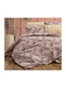 MayHome Set Quilt Single 160x240cm Polycotton Geometric