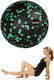 Aqua-Sport Massage Ball 8cm In Black Color