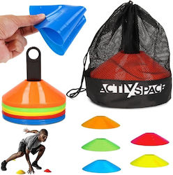 Flexible Training Cones Discs Mushrooms 50pcs