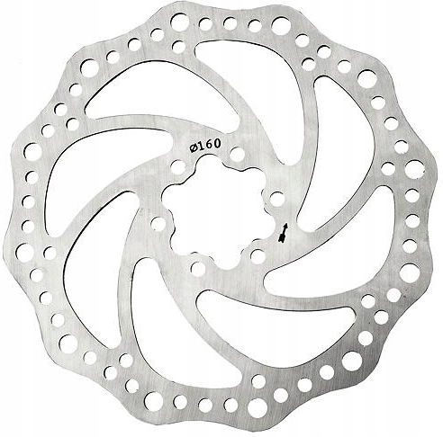 Brake Disc 160 Mm 6 T25 Torx Screws