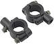 Mirror Bases M10 Black Handlebars Ø22 As-4610 A-pro