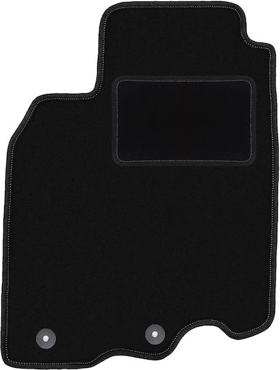 Velour Driver’s Mat Honda Insight Ii Hatchback 2009-2014 Black