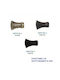 Import Hellas No.3 Curtain Wood End Black