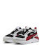Kids Sneakers with Hoop & Loop Closure Multicolour
