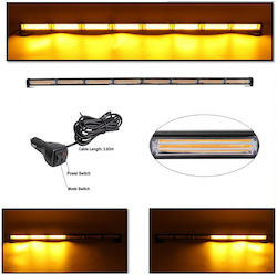 120cm Аварийна сигнална светлинна LED лента за пътна помощ Платформа 12v-24v 144w
