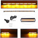 120cm Аварийна сигнална светлинна LED лента за пътна помощ Платформа 12v-24v 144w