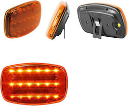 Baliză de semnalizare de urgență LED cu magnet 12/24 V