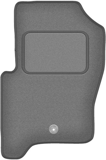 Velours Fahrerfußmatte Land Rover Discovery III SUV 7 Sitze 2004-2009 Graphit