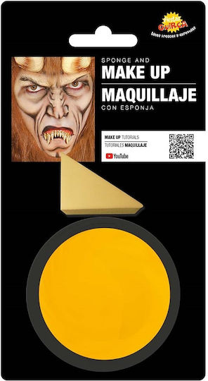Yellow Face Painting Makeup Color