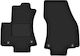 Front Auto Fußmatten Opel Zafira A Minivan 7 Sitze 1999-2005 Schwarz