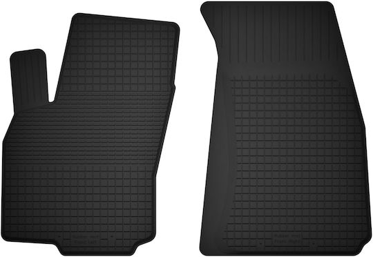 Front Rubber Car Mats Universal Nissan Navara Iv Pickup 2014