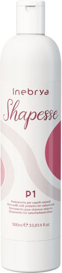 Inebrya Shapesse P1 Permanente Natürliche Haare 500ml
