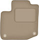 Velour Driver’s Mat Honda Civic Ix Station Wagon 39cm 2011-2016 Beige