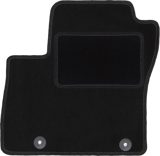 Velour Driver’s Mat Ford C-max Mk1 Minivan 2003-2010 Black