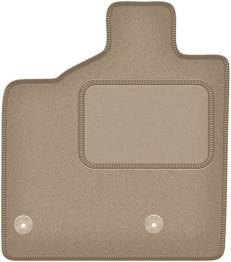 Velour Driver Mat Nissan X-trail Iv T33 Mhev 2022 Beige