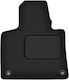 Velour Driver’s Mat Citroen C4 Grand Picasso Ii Minivan 7 Seats 2013-2019 Black