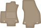 Front Car Mats Opel Zafira A Minivan 7 Seats 1999-2005 Beige