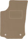 Velour Fahrerfußmatten Opel Tigra B Twintop Cabrio 2003-2008 Beigefarbe