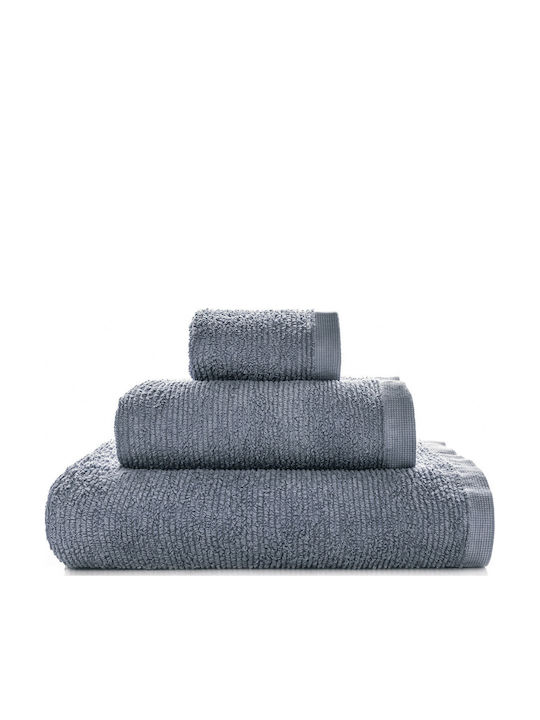 Sorema Σετ Πετσέτες Μπάνιου 3τμχ Ribbon Denim