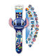 Stitch Kids Watch Blue with Rubber Strap