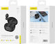 Foneng BL155 Căști Bluetooth Handsfree In-ear cu Husă de Încărcare Negre