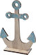 Wooden Anchor with Base