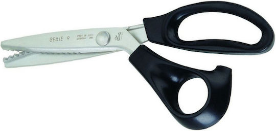 Tailoring Scissors Premax Zig Zag R61620900 Colour Black Silver
