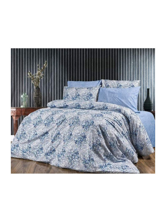 MayHome MayHome Set Steppdecken King Size 260x240cm Polyestercotton Geometrisch