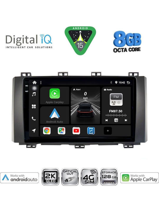 Digital IQ Sistem Audio Auto Pentru Seat Ateca 2017 (Bluetooth/USB/Wi-Fi/GPS/Apple CarPlay/Android Auto) Cu Ecran Tactil 9"