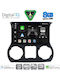 Digital IQ Car Audio System for Jeep Wrangler 2014-2017 (Bluetooth/USB/WiFi/GPS/Apple CarPlay/Android Auto) with 10" Touch Screen