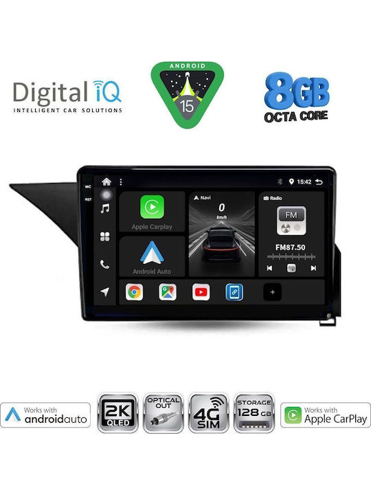 Digital IQ Car Audio System for Mercedes-Benz E Class 2009-2016 Bluetooth USB WiFi GPS Apple CarPlay Android Auto with 10" Touch Screen