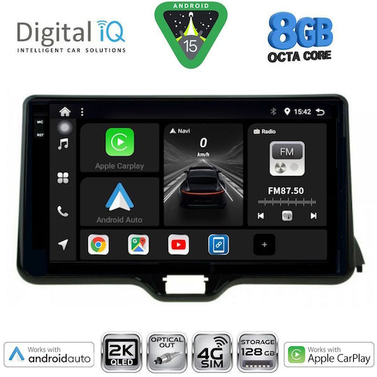 Digital IQ Car Audio System for Toyota Yaris Mazda 2 2020 with Touch Screen 10 inches DIGITAL IQ BXK 20738 CPAA