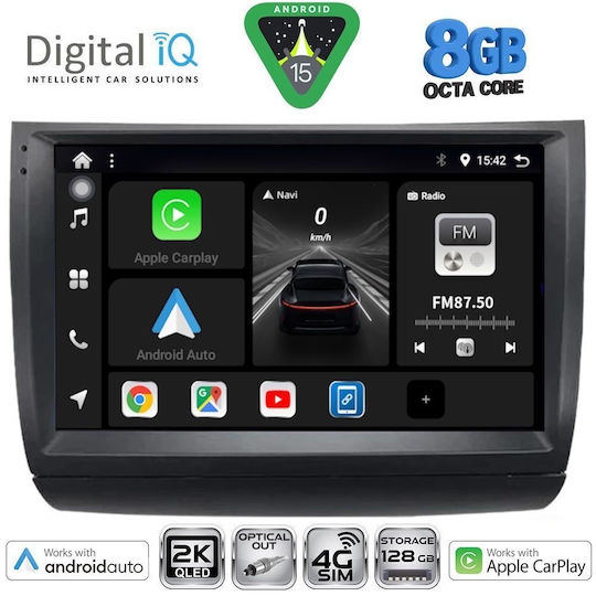 Digital IQ Car Audio System for Toyota Prius 2003-2009 Bluetooth USB WiFi GPS Apple CarPlay Android Auto with 9" Touch Screen