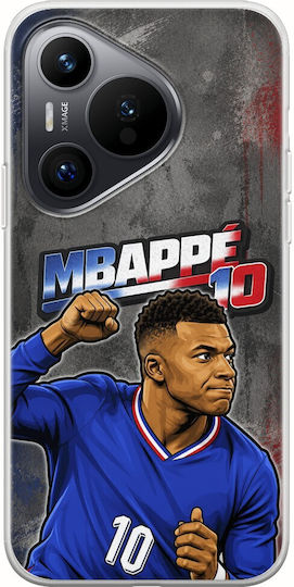 World Stars Collection Case Kylian Mbappe Huawei Pura 70 Flexible TPU Transparent Silicone