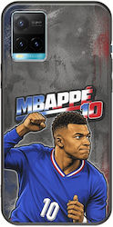 Husă World Stars Collection Kylian Mbappe Vivo Y21s Neagră TPU Silicon