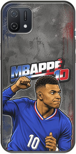 World Stars Collection Kylian Mbappe Oppo A16k Black TPU Silicone Case